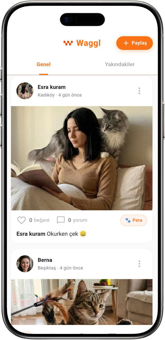 Waggl Uygulaması Ekran Görüntüsü